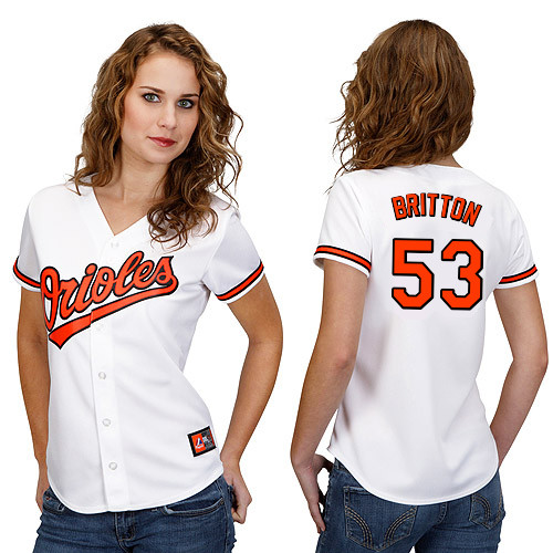 Zach Britton #53 Youth Baseball Jersey-Baltimore Orioles Authentic Home White Cool Base MLB Jersey